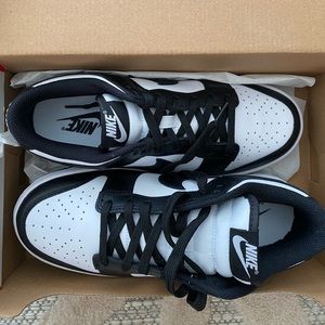 Nike Panda Dunk Low Black and White size 7
